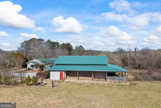 view of outdoor structure