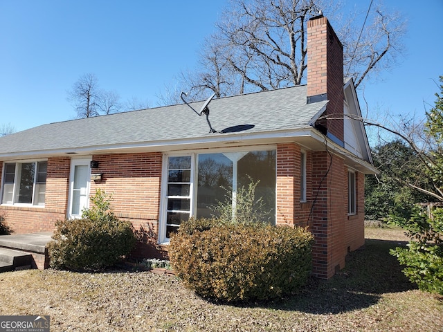 view of property exterior