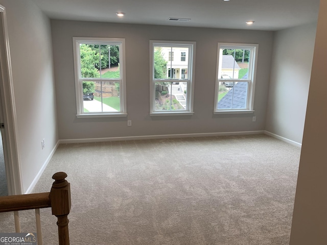 7406 Grand Reunion Dr, Hoschton, GA 30548 - carpeted empty room with baseboards and recessed lighting