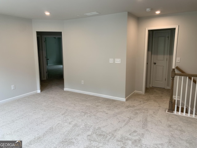 7406 Grand Reunion Dr, Hoschton, GA 30548 - carpeted empty room featuring recessed lighting, baseboards, and a smoke detector