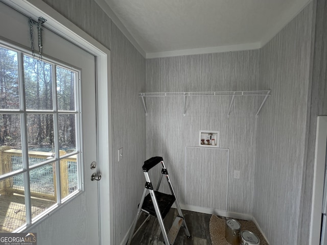 laundry room with washer hookup