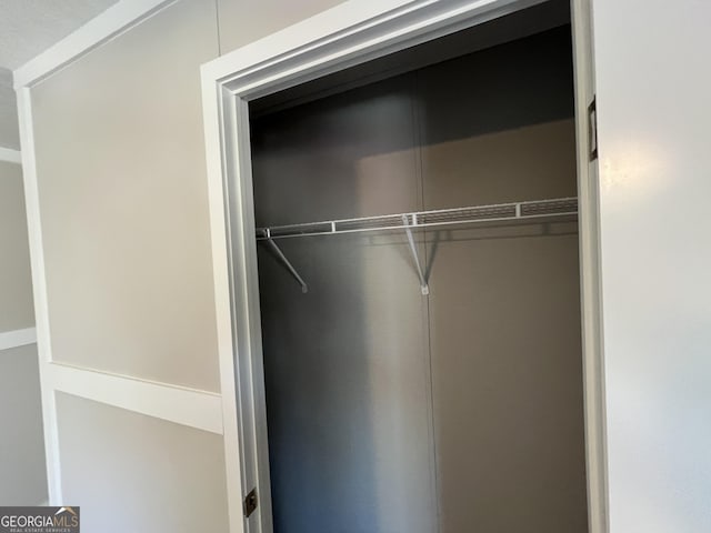 view of closet