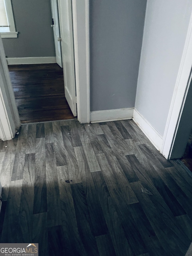 details with hardwood / wood-style flooring