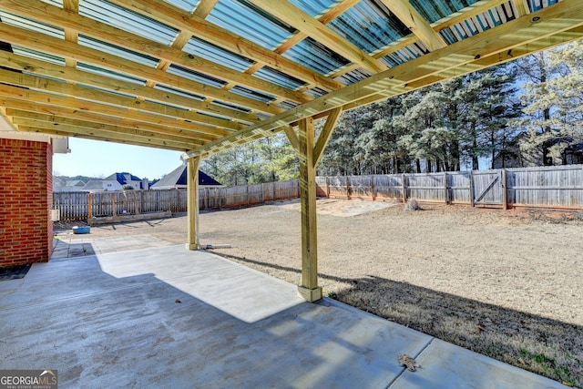 view of patio / terrace