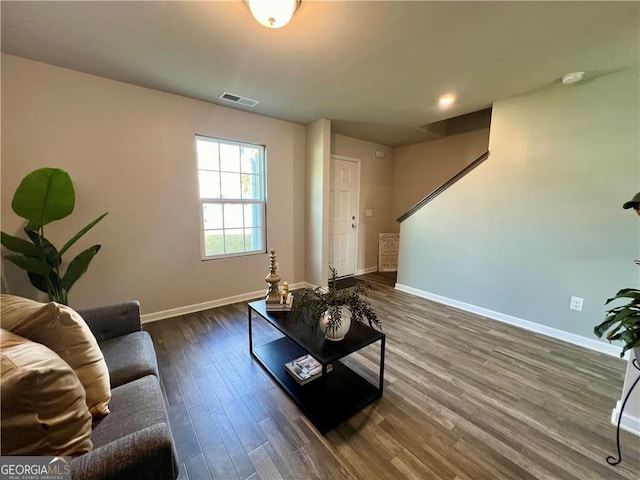 720 Dove Tree Ln, Social Circle, GA 30025 - living room featuring dark hardwood / wood-style flooring