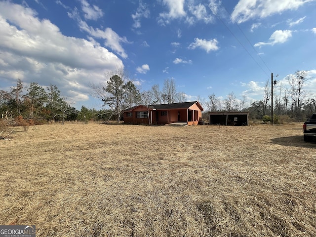 view of yard