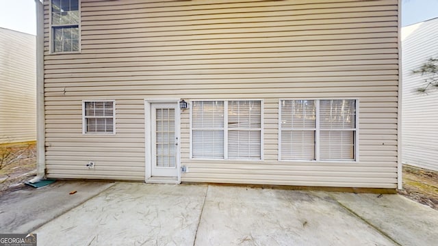 exterior space featuring a patio area