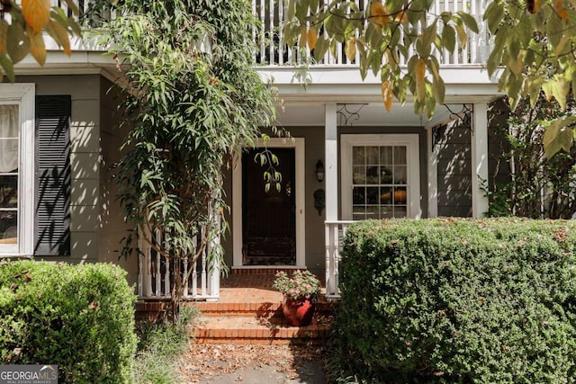 view of property entrance