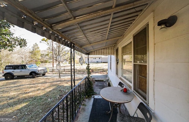 view of patio