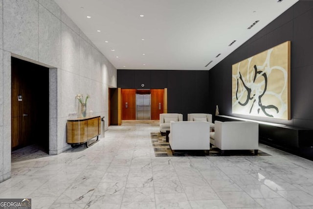 view of community lobby