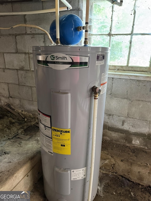 utilities with electric water heater
