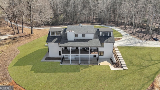 bird's eye view