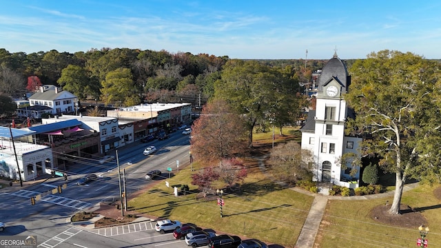 bird's eye view