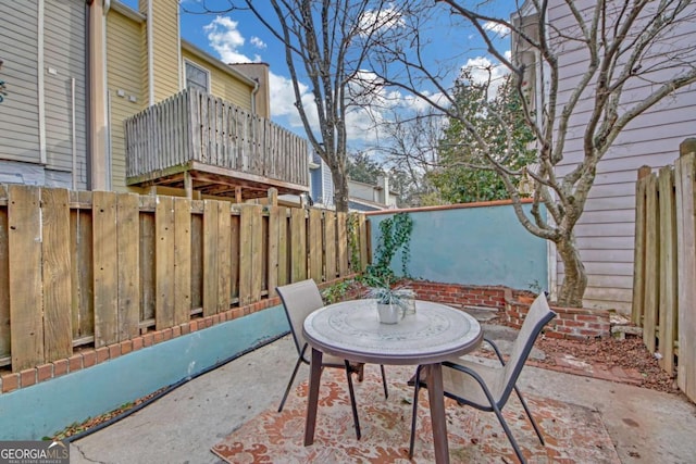 view of patio / terrace