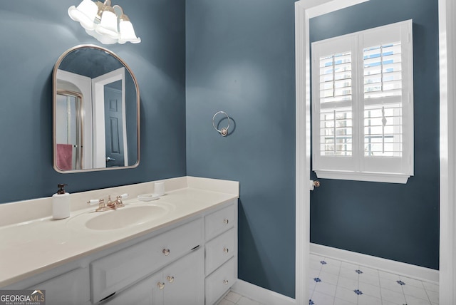 64 Lake No No Rd, Midway, GA 31320 - bathroom with vanity and a wealth of natural light