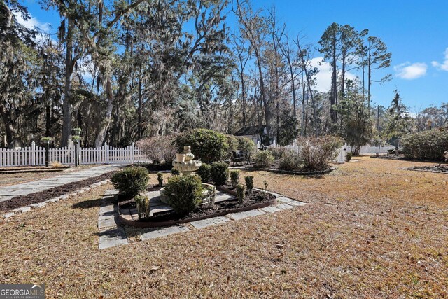 64 Lake No No Rd, Midway, GA 31320 - view of yard