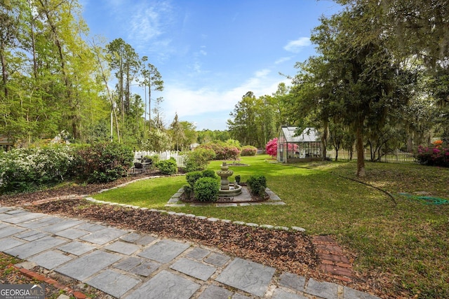 64 Lake No No Rd, Midway, GA 31320 - view of yard