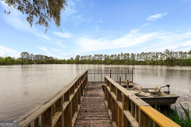64 Lake No No Rd, Midway, GA 31320 - dock area featuring a water view
