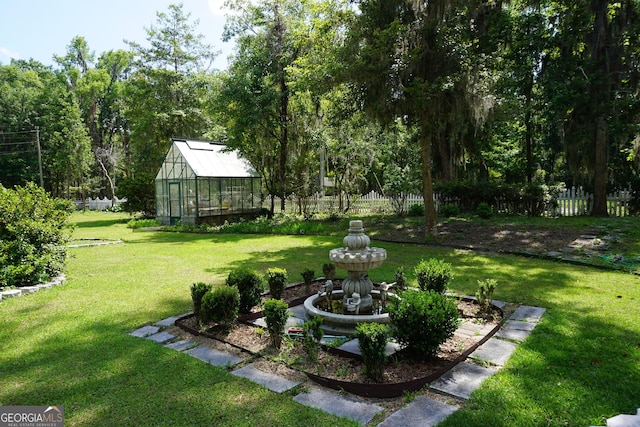 64 Lake No No Rd, Midway, GA 31320 - view of yard featuring an outbuilding