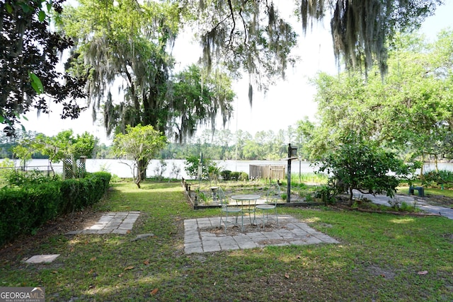 64 Lake No No Rd, Midway, GA 31320 - view of yard featuring a patio