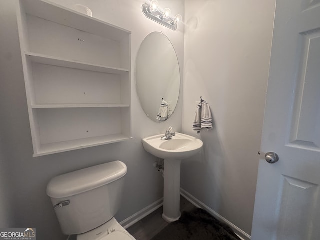 bathroom with toilet