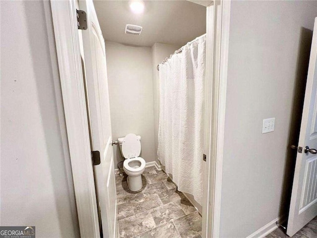 bathroom with toilet