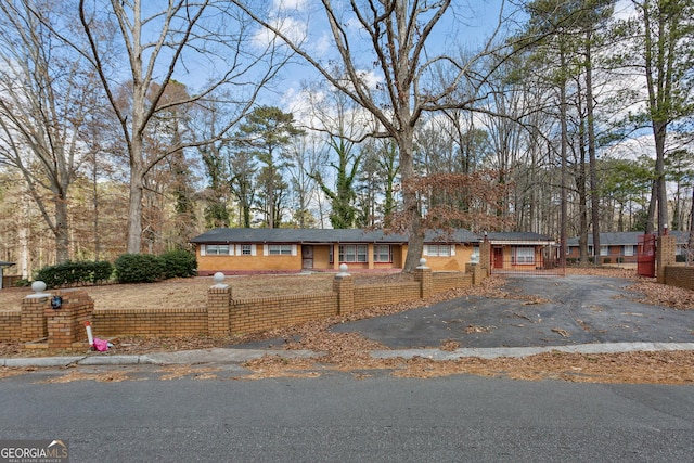 view of front of house