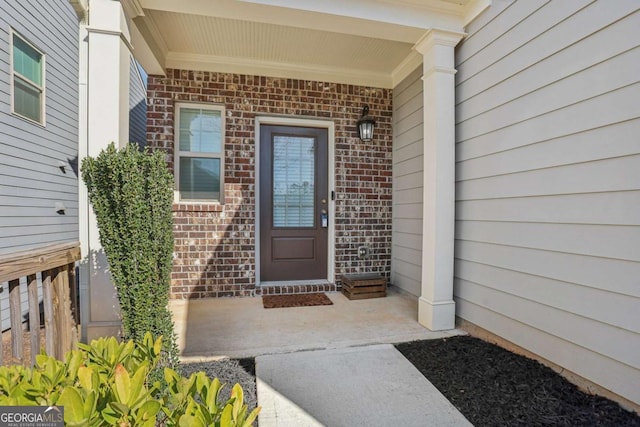 view of entrance to property