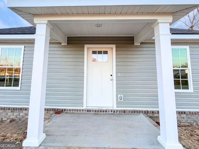 view of property entrance