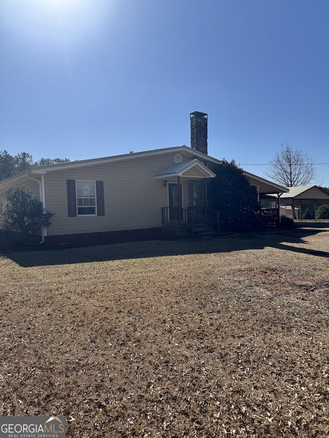 view of back of house