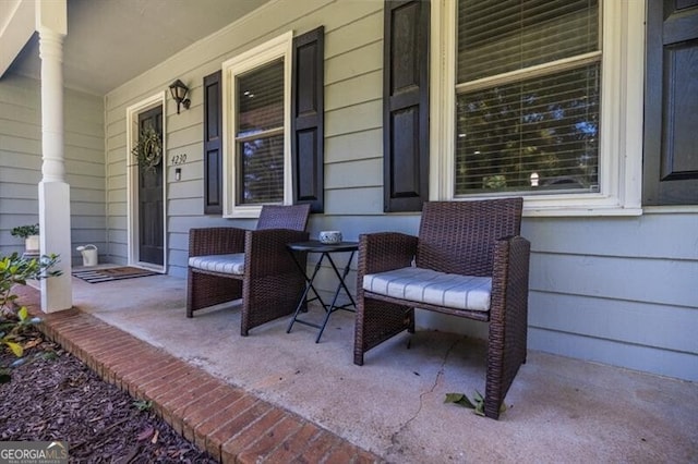 view of patio