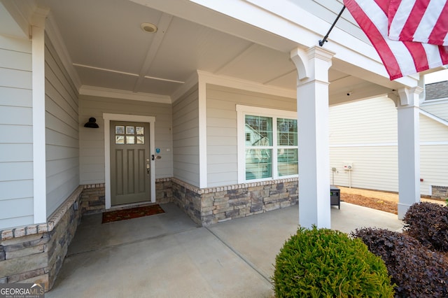 view of property entrance