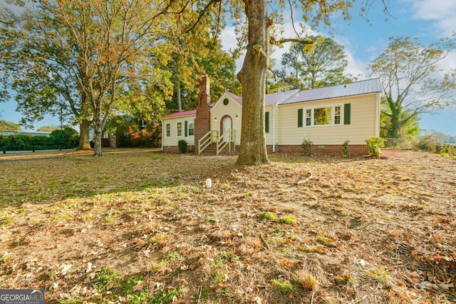 view of ranch-style house