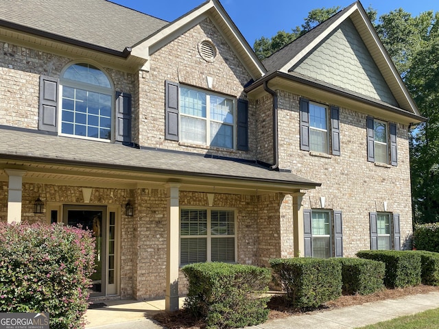 view of front of house with a porch