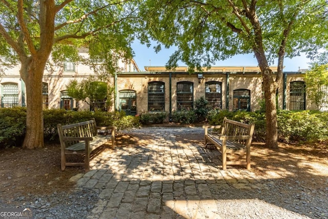 exterior space with a patio area