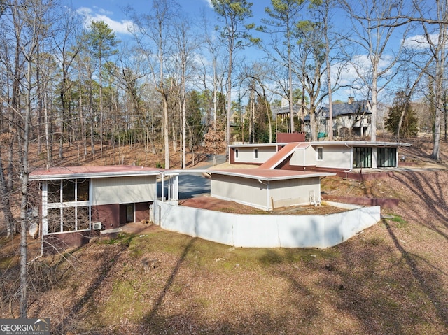 view of rear view of house