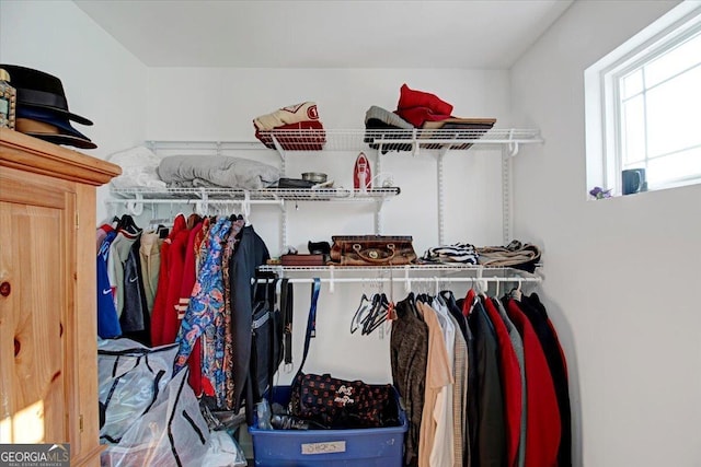 view of spacious closet