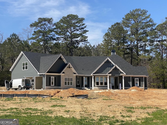 662 Lake Circle Rd, Buchanan, GA 30113 - back of property with a shingled roof