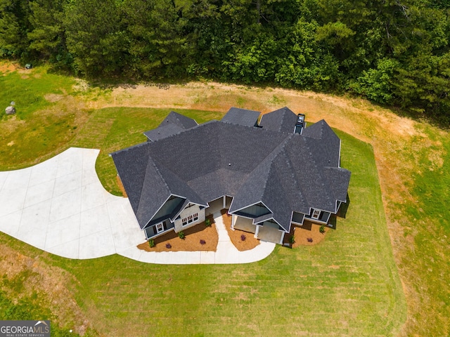 662 Lake Circle Rd, Buchanan, GA 30113 - view from above of property