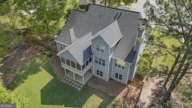 bird's eye view