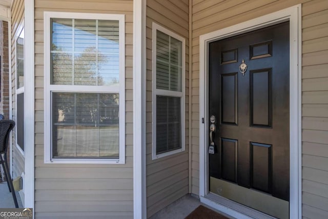 view of entrance to property