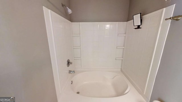 bathroom with shower / bath combination