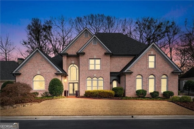 9135 Etching Overlook, Johns Creek, GA 30097 - traditional-style house with brick siding