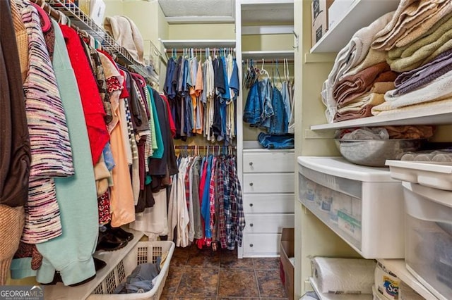 view of spacious closet