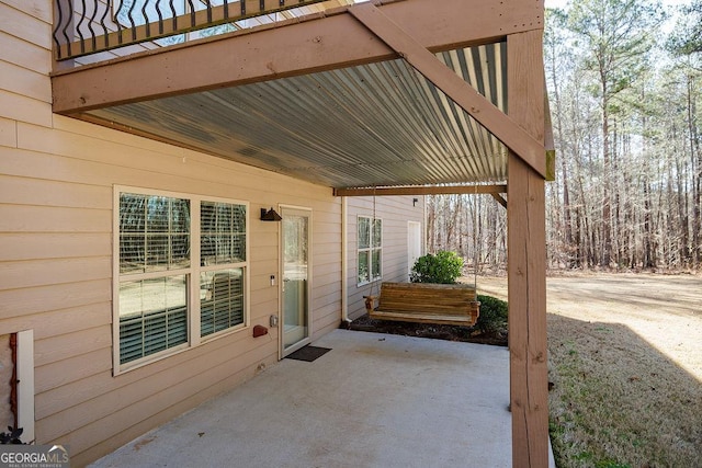 view of patio / terrace