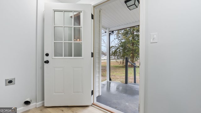 view of doorway