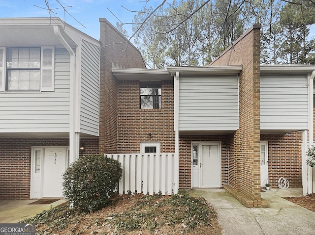 view of townhome / multi-family property