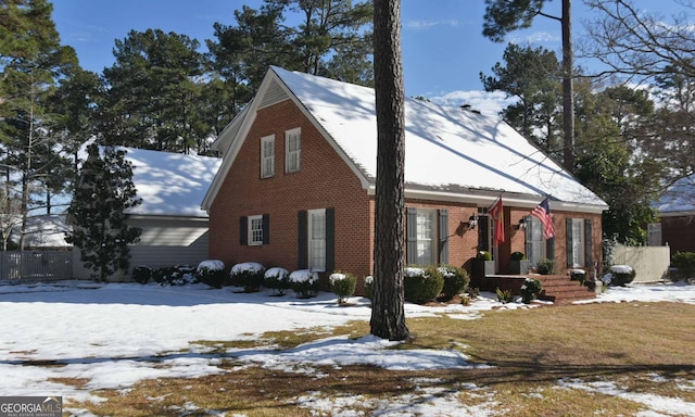 view of front of house