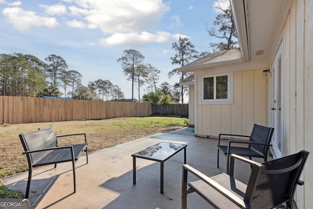 view of patio / terrace