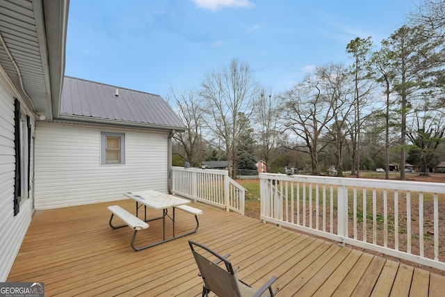 view of deck